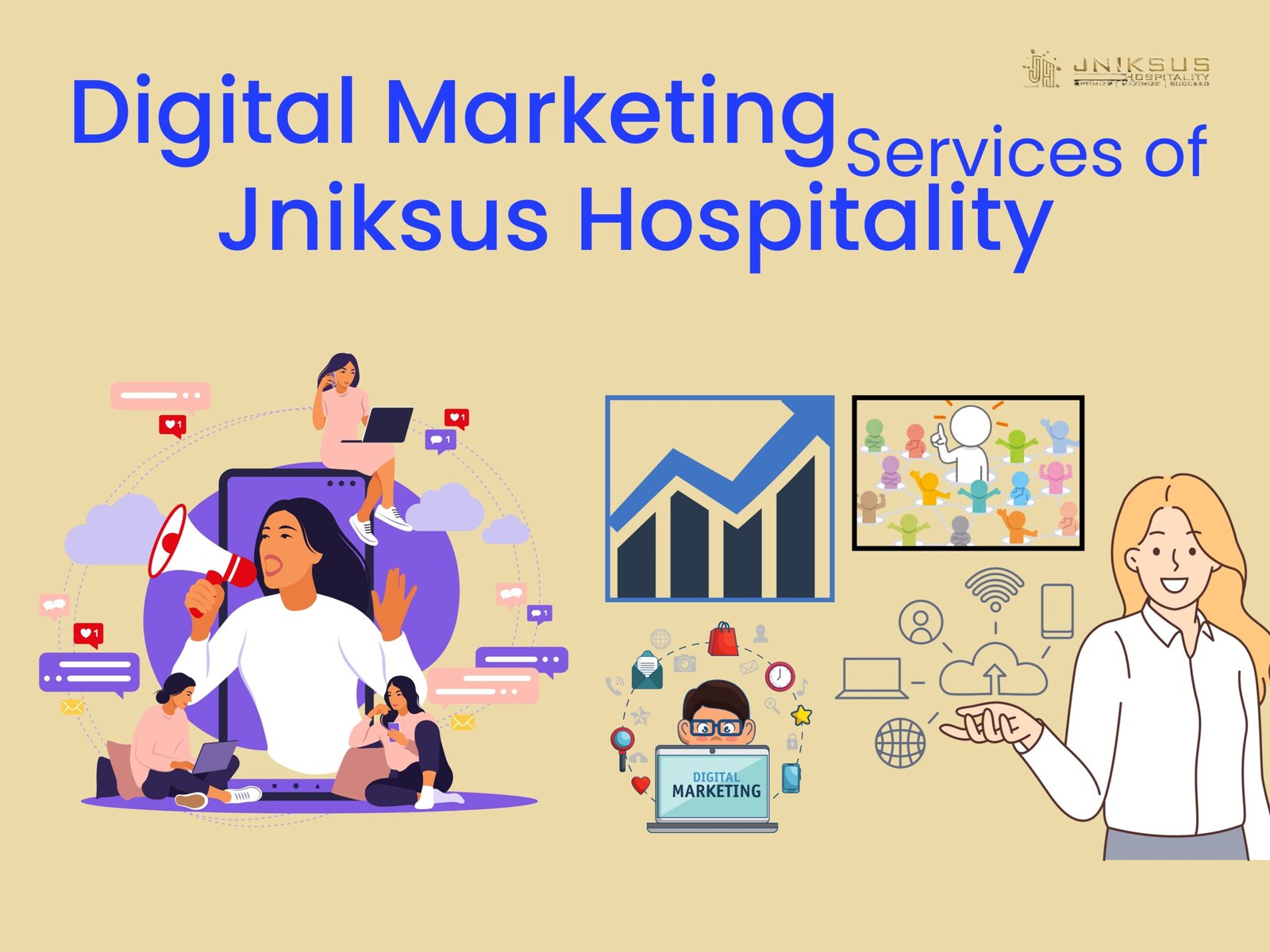 Digital Marketing Services of Jniksus Hospitality